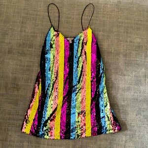 Sequin Mini Dress